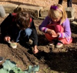 2019 girlsplantingcarrots